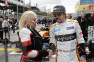 PEOPLE - Christina Aguilera beim GP von Azerbaijan