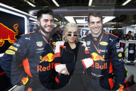 PEOPLE - Christina Aguilera beim GP von Azerbaijan