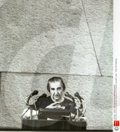 Golda Meir announces the Munich massacre at the Knesset, Jerusalem, Israel - 12 Sep 1972