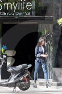 EXKLUSIV -  Georgina Rodriguez war beim Zahnarzt