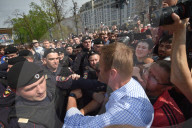 NEWS - Muskau: Alexei Navalny bei Protesten gegen Vladimir Putin verhaftet