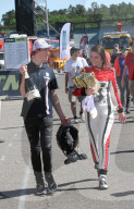 PEOPLE - David Schumacher mit Freundin Vivien Keszthelyi bei der DTM Veranstaltung auf dem Hockenheimring 