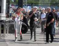 PEOPLE - David Schumacher mit Freundin Vivien Keszthelyi bei der DTM Veranstaltung auf dem Hockenheimring 
