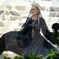 PEOPLE - Metropolitan Museum Gala: 'Himmelskörper' - Madonna Like a Virgin