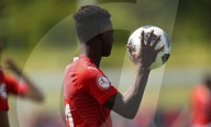 PEOPLE - Burton-upon-Trent: Fussball Championship U17 - Schweiz gegen Israel