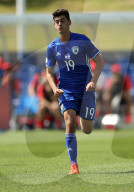 PEOPLE - Burton-upon-Trent: Fussball Championship U17 - Schweiz gegen Israel