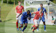 PEOPLE - Burton-upon-Trent: Fussball Championship U17 - Schweiz gegen Israel