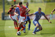 PEOPLE - Burton-upon-Trent: Fussball Championship U17 - Schweiz gegen Israel