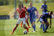 PEOPLE - Burton-upon-Trent: Fussball Championship U17 - Schweiz gegen Israel