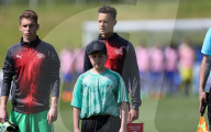 PEOPLE - Burton-upon-Trent: Fussball Championship U17 - Schweiz gegen Israel