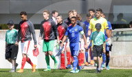 PEOPLE - Burton-upon-Trent: Fussball Championship U17 - Schweiz gegen Israel
