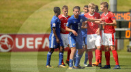 PEOPLE - Burton-upon-Trent: Fussball Championship U17 - Schweiz gegen Israel