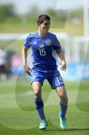PEOPLE - Burton-upon-Trent: Fussball Championship U17 - Schweiz gegen Israel