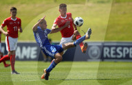 PEOPLE - Burton-upon-Trent: Fussball Championship U17 - Schweiz gegen Israel
