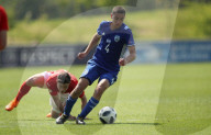 PEOPLE - Burton-upon-Trent: Fussball Championship U17 - Schweiz gegen Israel