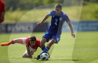 PEOPLE - Burton-upon-Trent: Fussball Championship U17 - Schweiz gegen Israel