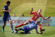 PEOPLE - Burton-upon-Trent: Fussball Championship U17 - Schweiz gegen Israel