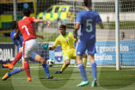 PEOPLE - Burton-upon-Trent: Fussball Championship U17 - Schweiz gegen Israel