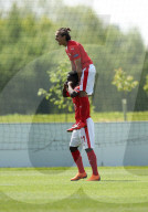 PEOPLE - Burton-upon-Trent: Fussball Championship U17 - Schweiz gegen Israel
