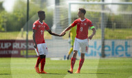 PEOPLE - Burton-upon-Trent: Fussball Championship U17 - Schweiz gegen Israel