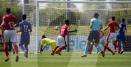 PEOPLE - Burton-upon-Trent: Fussball Championship U17 - Schweiz gegen Israel