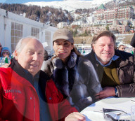 WHITE TURF / "Formel Eis" auf der Pferdebahn in St.Moritz