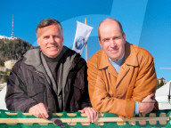 WHITE TURF / "Formel Eis" auf der Pferdebahn in St.Moritz