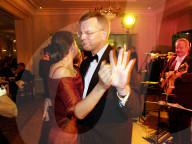 Christoph Franz mit seiner Frau, Zürich 2005
