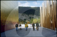 Goldpavillon der Nationalbank an der Expo.02 