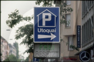 Verkehrssignal: Parkhaus Utoquai, 1989