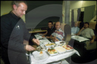 Service Training, Swissair Flight Attendants, 1998