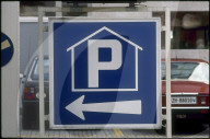 Verkehrssignal: Parkhaus 1989