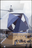 Polyeder, mobile Skulptur an der Heureka 1991