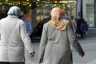 Muslimische Frauen mit Kopftücher, 2005