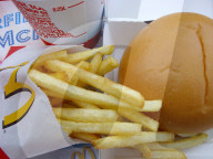 Mc Donalds Menue