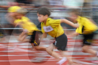 Leichtathletik Jugend Wischeffekt 