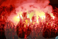 Fussball Bengalische Fakeln 