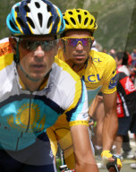 Radsport Andreas Kloeden - Alberto Contador 