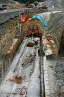 Baugewerbe  Baustelle