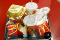 Mc Donalds Fastfood Abfall
