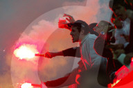 FC Basel-Hooligans mit Feuerwerk, 2005