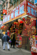 Strassenszene Chinatown New York