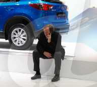Automobilsalon Genf     Günter Netzer GER 