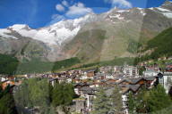 Saas Fee Dorf, Allalin-Gletscher