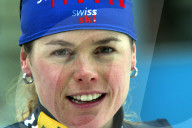 Langlauf Weltcup Sprint 2004 in Bern: Laurence Rochat