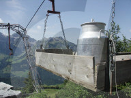 Milchtransport bei Engelberg, 2005