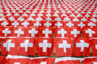 Schweiz-England Schweizer Fahnen 