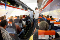 Passagiere  EasyJet Maschine 