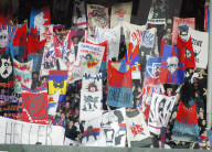 Super League 2003/04: FC Zürich - FC Basel; Die Basler Fans