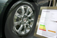 Autosalon Genf  Cadillac CTS 3.6 - V6 Energie Etikette
